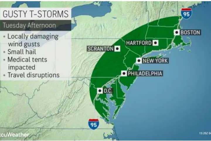 Eye On The Storm: Strong Cold Front Will Bring Heavy Rain, Gusty Winds