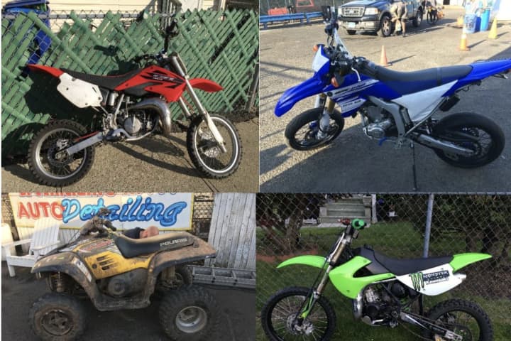 Nine ATVs, Dirt Bikes Seized In Effort To Stop Group Terrorizing On Roadways, Police Say