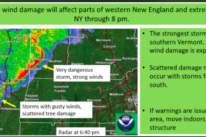 Tornado Watch In Effect For Parts Of Region As Storm System Sweeps Through