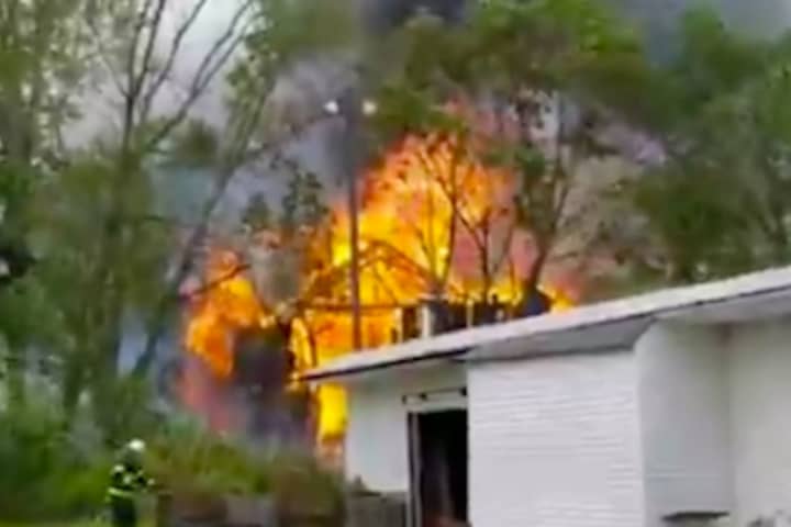 UPDATED: Firefighters Battle 3 Wind-Whipped Blazes In Burlington County