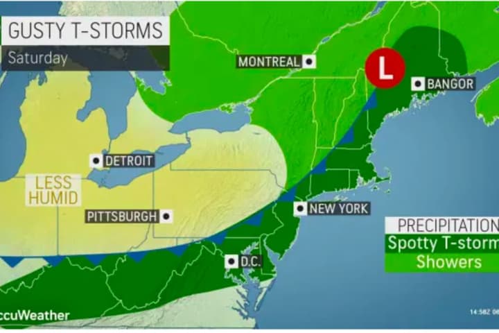 New Round Of Gusty Thunderstorms Could Sweep Through Area