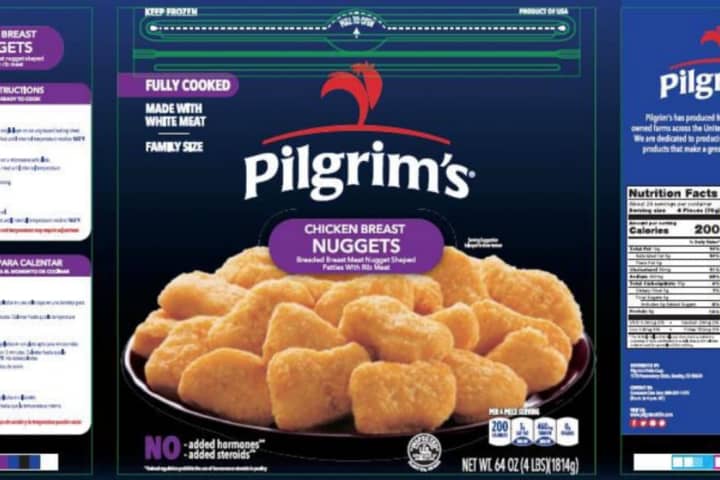 Nearly 60,000 Pounds Of Chicken Nuggets Recalled Due To Possible Rubber Material