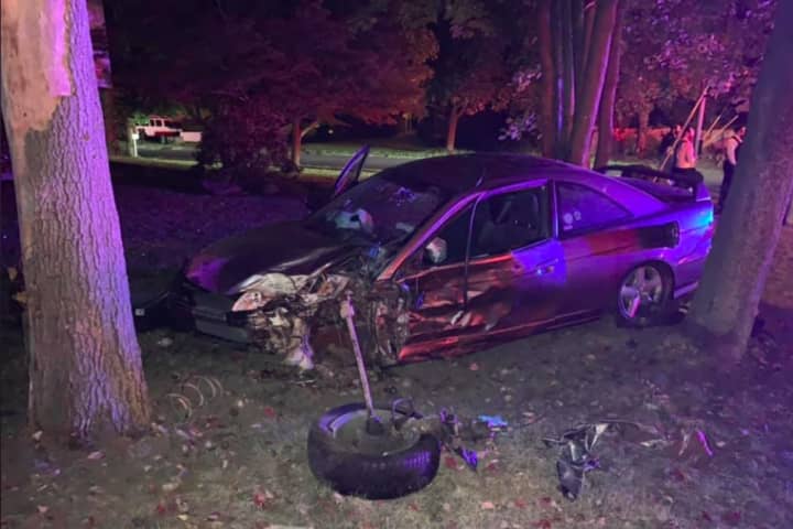 Two Hospitalized In Rockland Crash