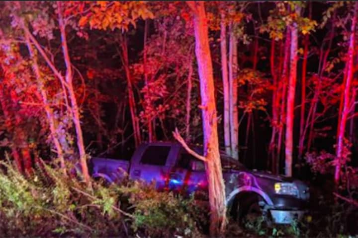 Drunk Driver Violates Protection Order, Crashes Into Woods In Rockland, Police Say