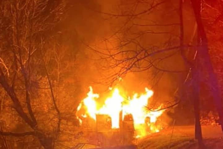 PHOTOS: Crews Battle 2-Alarm Sussex County House Fire