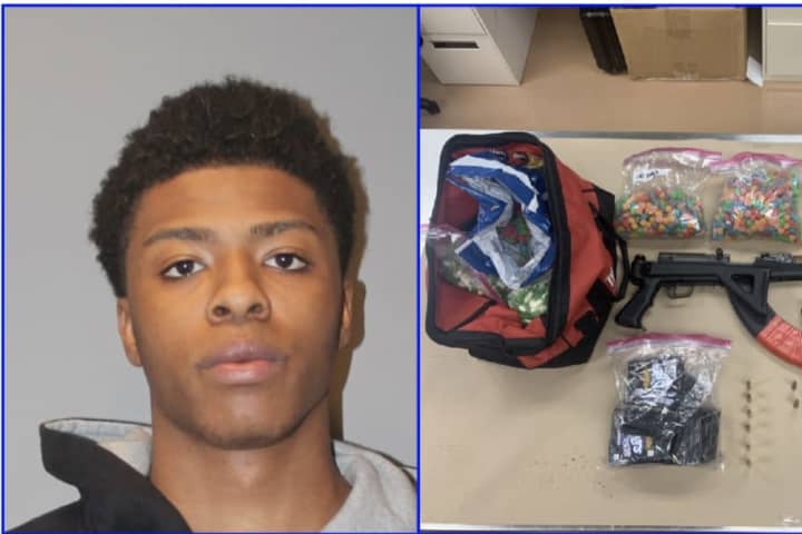Teen Nabbed With Assault Rifle, 20 Pounds Of Pot In Stratford, Police Say