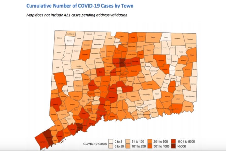 COVID-19: Here's New CT Testing Positivity Rate; Rundown Of Cases By County, Community