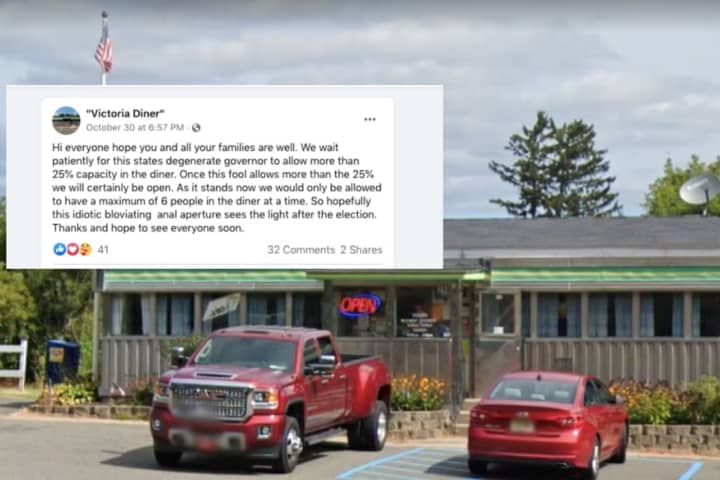 COVID-19: Sussex County Diner 'Waiting Patiently' To Reopen Rips Into Murphy On Facebook