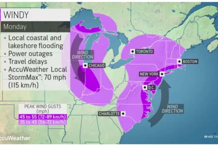 Major Storm Will Bring Heavy Rain, Strong Winds That Could Cause Power Outages