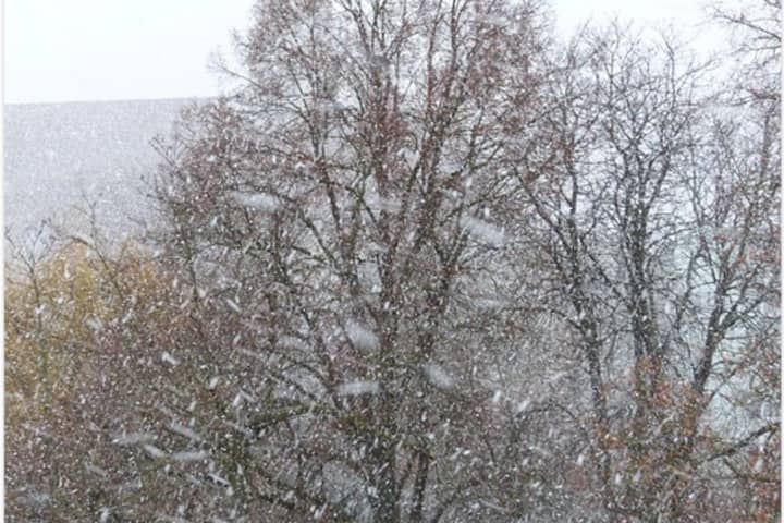 First Snowfall Of Season Falls In Parts Of Region - Here's Where
