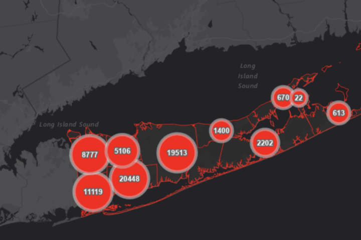 COVID-19: Long Island Sees 1,800-Plus New Cases; Here's Latest Breakdown By Community