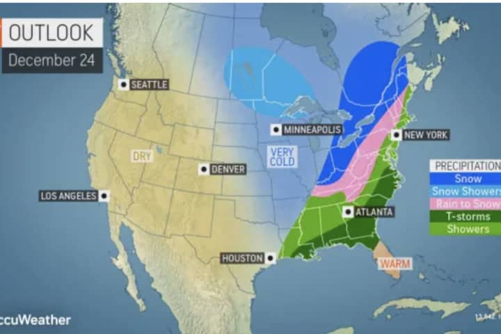 New Round Of Snow Now Possible On Christmas Day