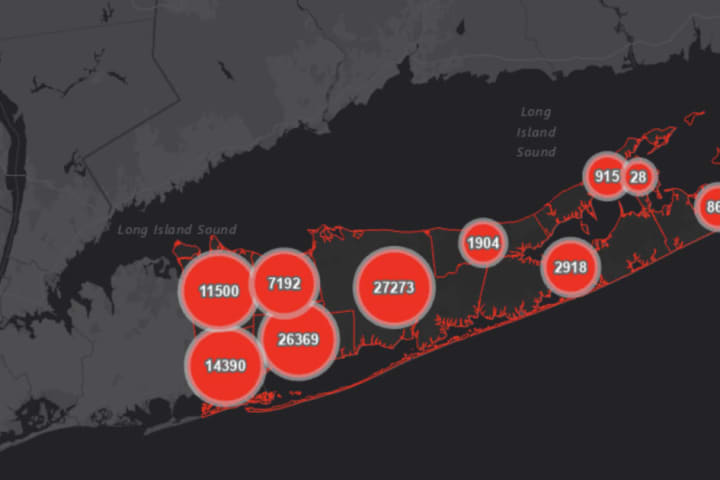 COVID-19: Long Island Sees 2,200-Plus New Cases, Increase In Test Rate; New County Breakdown