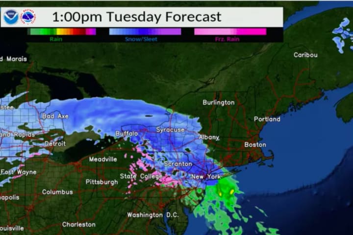Storm Watch: Here's Latest Timing, Snowfall Projections