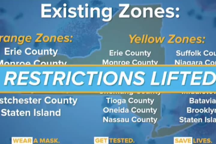 COVID-19: Restrictions Lifted In Orange Zones, Most Yellow Zones