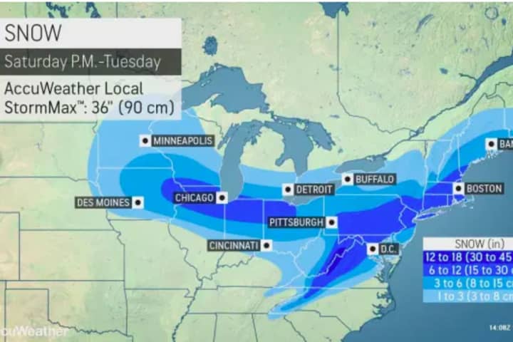 Winter Storm Expected To Wallop Northeast With Nearly Foot Of Snow