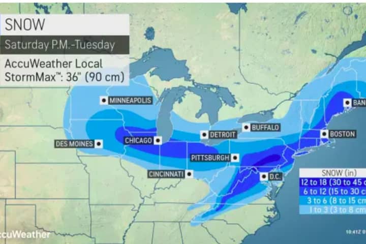 Storm Scenarios: Final Track Will Determine Where Highest Snowfall Totals Will Be