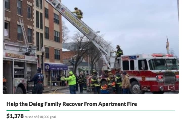 Support Surges For Morris County Family Displaced In Apartment Fire