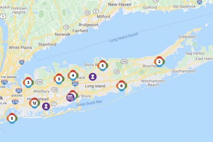Here's How Many Are Without Power On Long Island After Storm Sweeps Through The Area