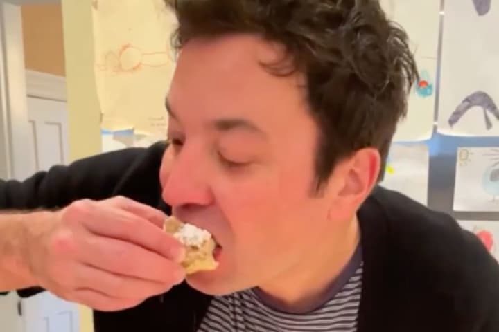 Best In The World? Jimmy Fallon Samples Coffee Cake From Hackensack's B & W Bakery