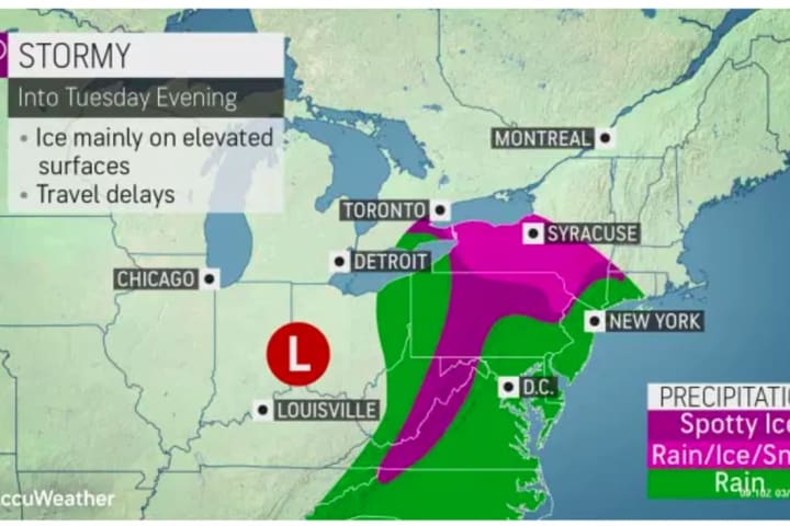 Snow, Rain Headed To Region With Potential For New Winter Storm Later In Week