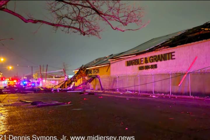 PHOTOS: Possible Tornado With Gusts Up To 70 MPH Tears Through NJ, PA