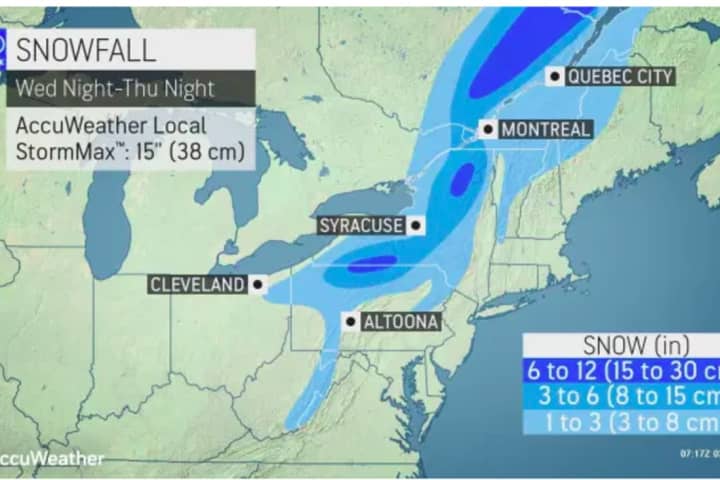 It's Snow Joke: Storm Will Bring Up To A Foot Of Accumulation For These Parts Of Northeast