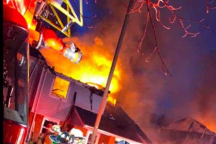 Fire Rips Through Dwellings At Former Naval Base In Philly Suburbs