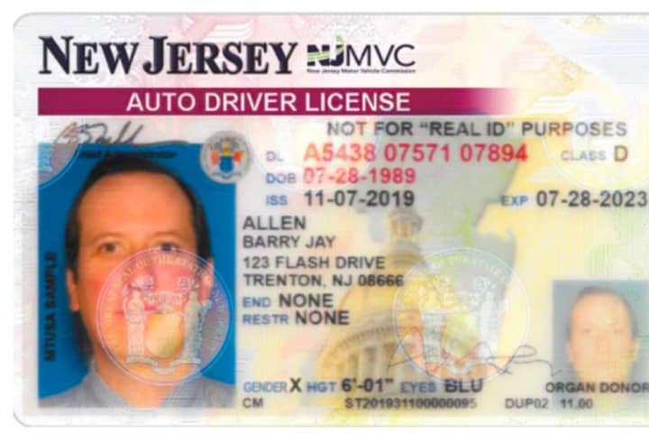 New Jersey Adds Gender 'X' Option For Drivers Licenses