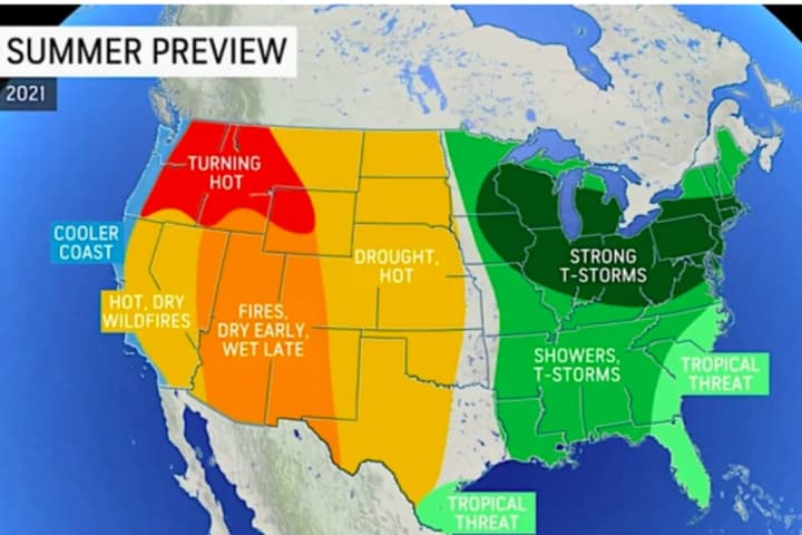 New Summer 2021 Forecast Reveals When To Expect Frequent Storms, Hottest Stretch