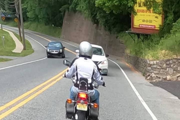 Wrong-Way Driver ‘Tried To Kill’ Wife, Phillipsburg Motorcyclist Says In Caption Of Viral Photo