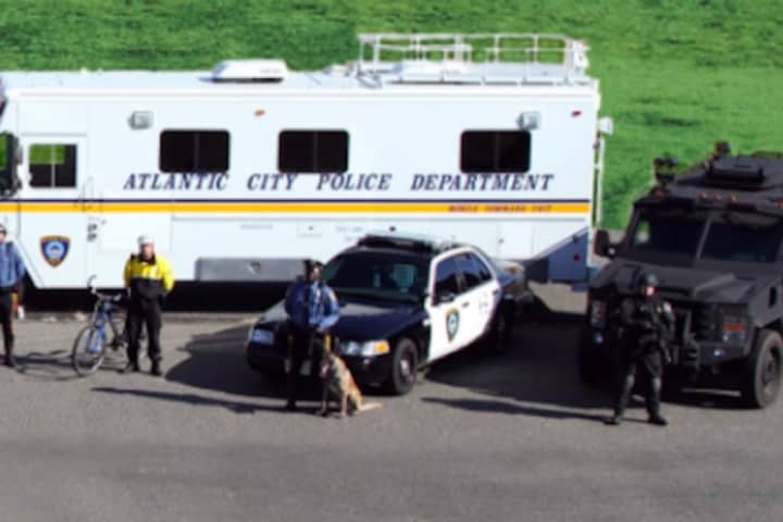Officer Struck By Pickup At Crash Scene In Atlantic City
