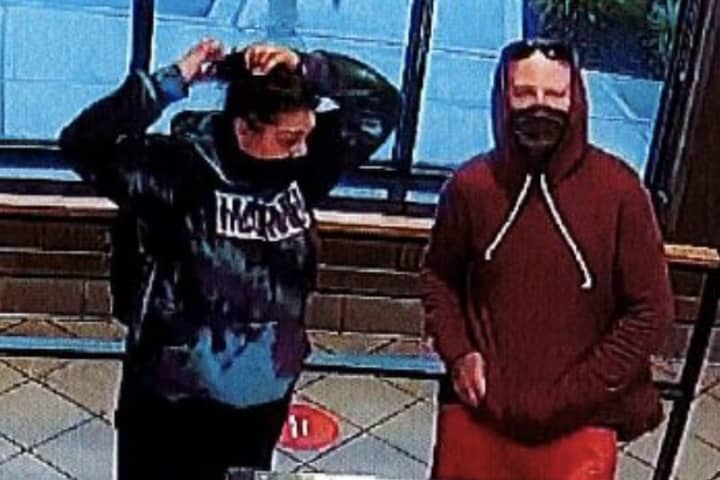 Know Them? Man, Woman Wanted For Stealing SUV From Long Island Chick-fil-A Parking Lot