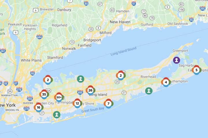 Thousands Without Power On Long Island As Tropical Storm Elsa Pushes Through Region