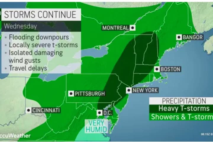 New Round Of Severe Storms With Damaging Wind Gusts Possible