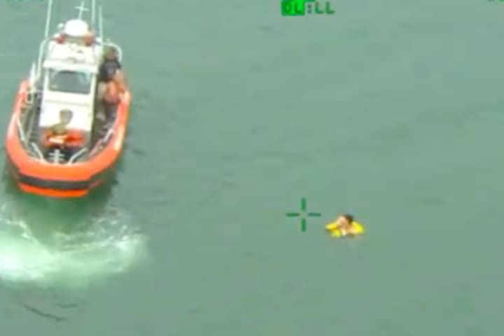 Woman In Distress Swimming Rescued From Long Island Sound In Suffolk