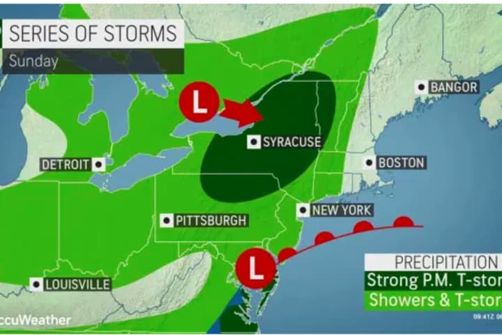 Scattered Showers, Thunderstorms Will Sweep Through Region