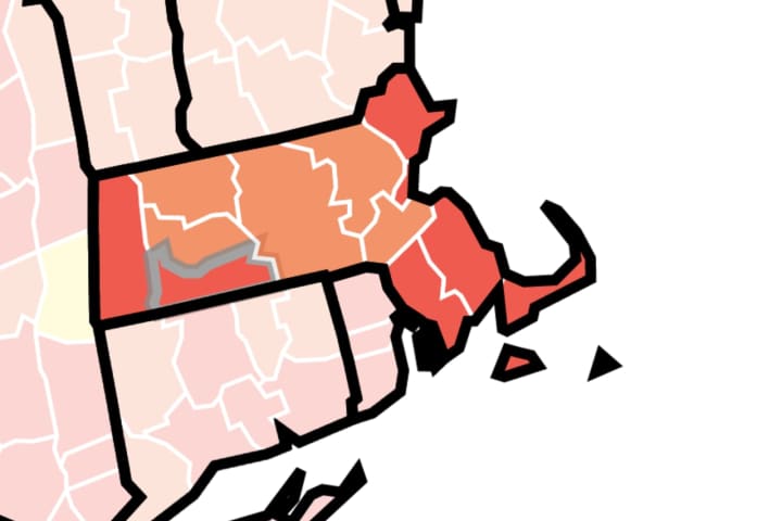 COVID-19: These MA Counties At  'Substantial' Risk For Spread, CDC Says