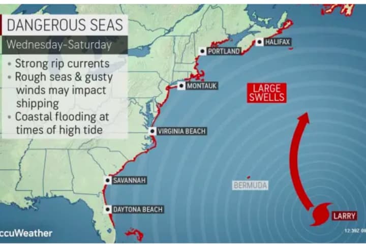 Latest On Larry: Impacts From Hurricane Will Be 'Far Reaching' Even If Eye Stays Off Coast