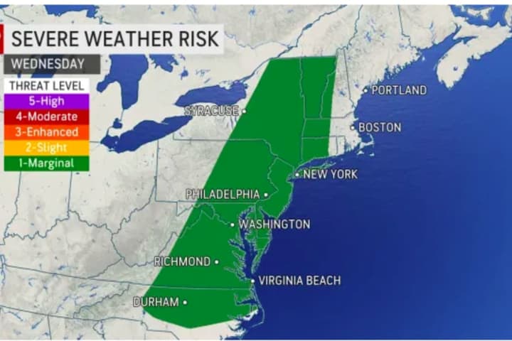Severe Weather Risk: Thunderstorms Will Bring Chance Of Flooding One Week After Ida
