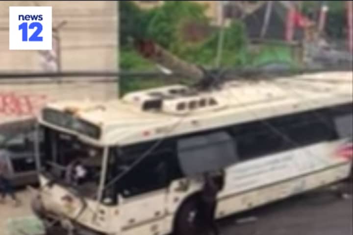Passengers Jump From Bus Windows In Irvington Crash With Stolen Car
