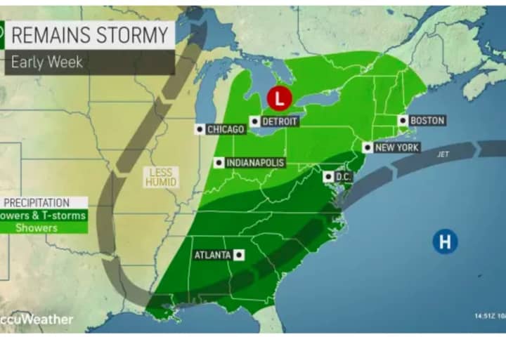 New Storm System Will Lead To Rainy Stretch In Region