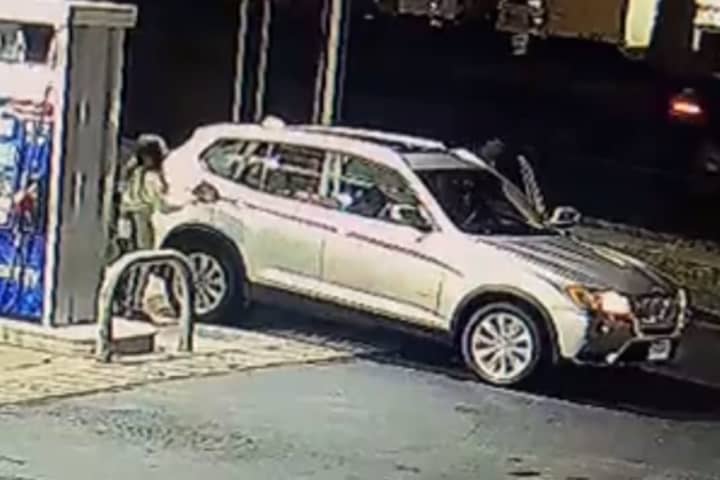 Man Steals Car As Woman Pumps Gas At CT Exxon Station