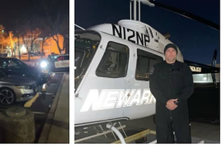 Newark Police Helicopter Pilot Helps Recover Stolen Car