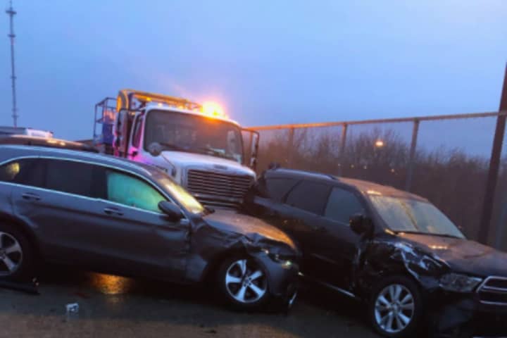 65 Cars Involved In Icy Crashes On Major NJ Roadway