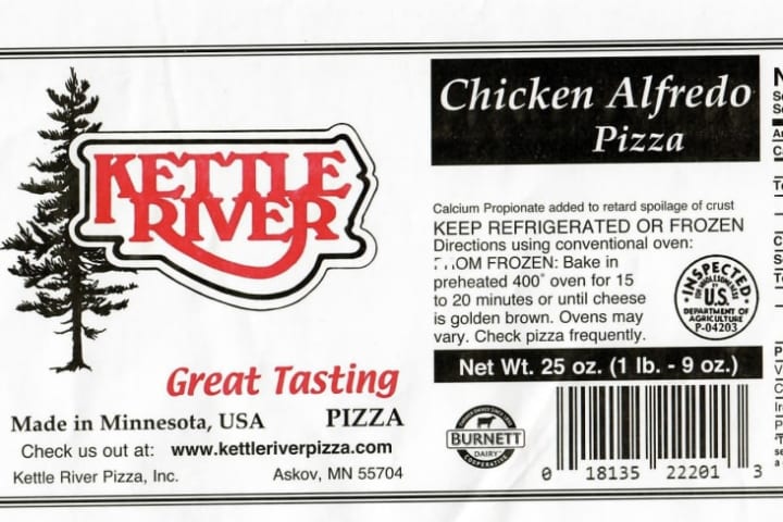 Recall Issued For Frozen Pizza Products