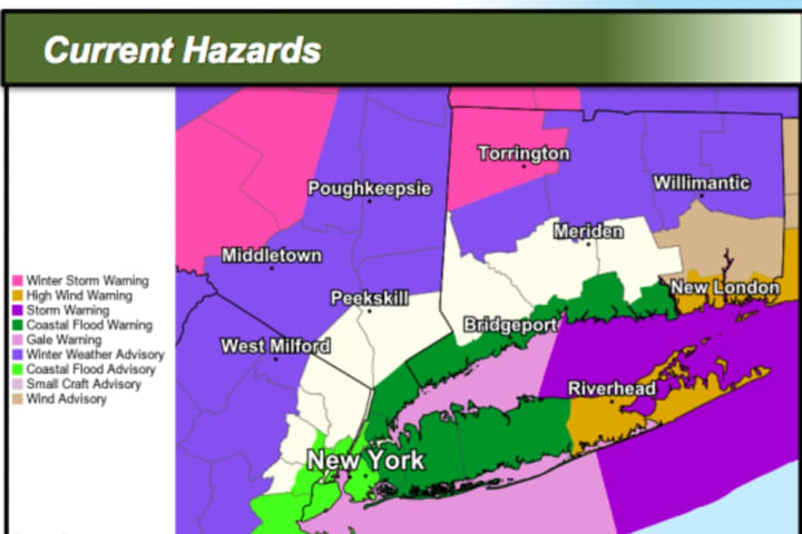 Warnings, Advisories Issued As Storm Bringing Snow, Ice, 50 MPH Winds Takes Aim On Region