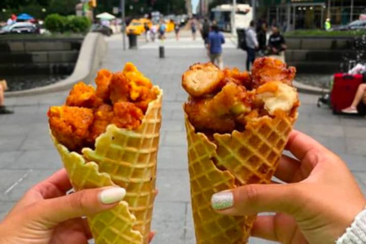 So Cluckin' Good: Chicken & Waffle Joint Makes NJ Debut In Paramus Mall