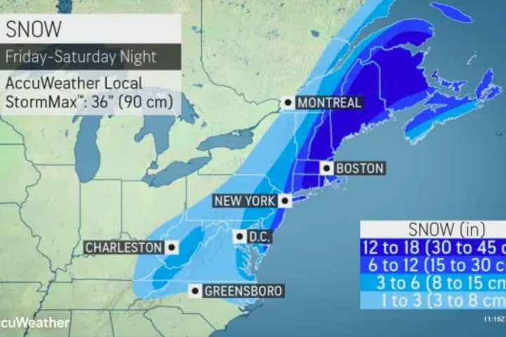 Up To Foot Of Snow Possible For Weekend Winter Storm