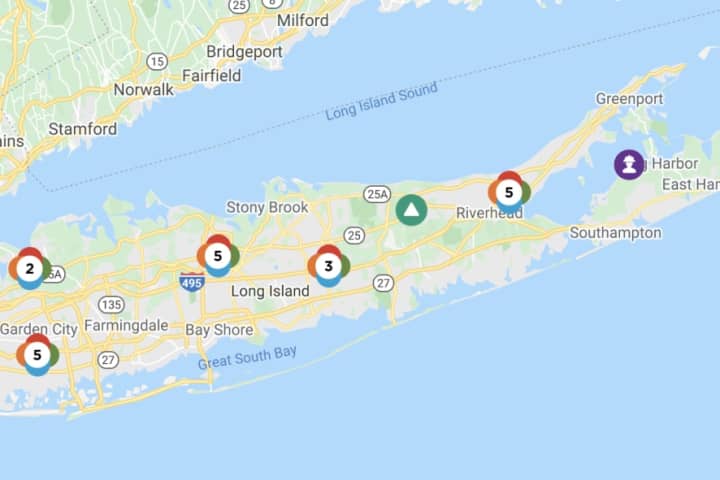 Power Outages Now Being Reported On Long Island As Wintry Storm Sweeps Through